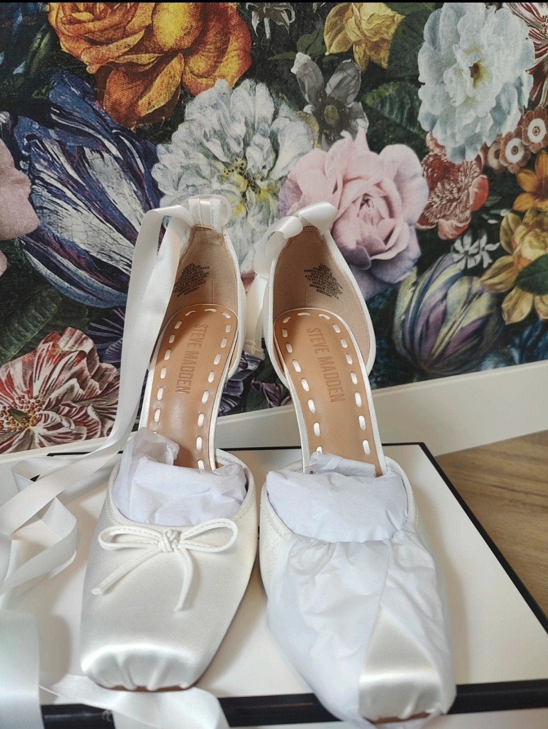 Nieuwe Steve Madden Larina Ivory Satin Hakken Maat 38, Kleding | Dames, Pumps, Wit, Steve Madden, Nieuw