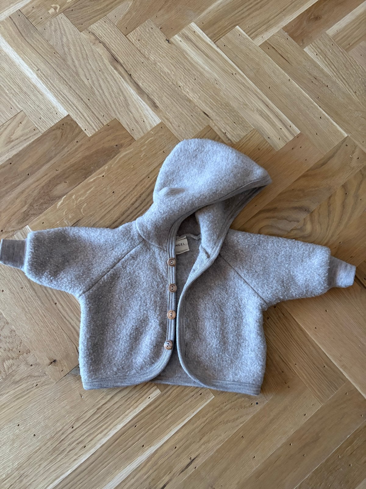 Prachtig wollen jasje van Engel, maat 50/56, Kinderen en Baby's, Ophalen of Verzenden, Zo goed als nieuw, Jongetje of Meisje, Jasje