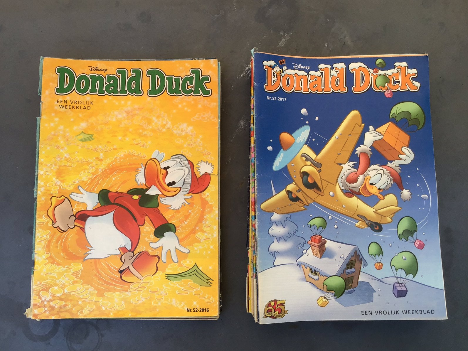 Donald Duck 2016 en 2017 jaargang - niet compleet, Meerdere stripboeken, Ophalen of Verzenden, Zo goed als nieuw