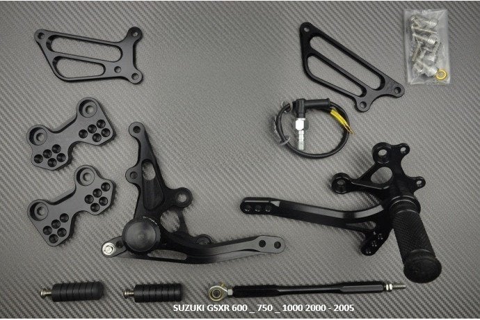 Verstelbare remschakelset GSXR 600 / 750 / 1000 2000 - 2005, Motoren, Ophalen of Verzenden, Nieuw