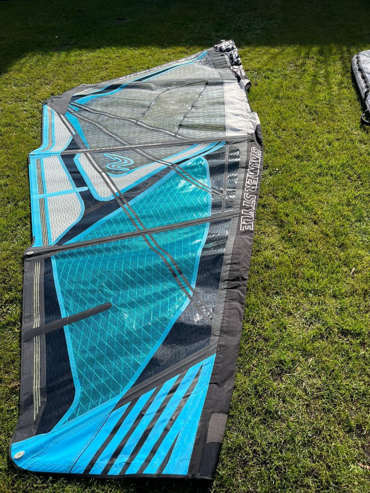 Simmer style 4.5 wave sail windsurf, Met draagtas, 3.5 tot 5 m², Zo goed als nieuw, Zeil