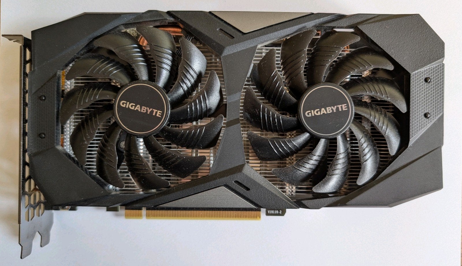 Gigabyte GeForce RTX2060 OC 6GB GPU, Computers en Software, PCI-Express 3, GDDR6, Ophalen of Verzenden, Zo goed als nieuw