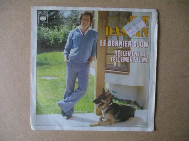 s1813 joe dassin - le dernier slow, Cd's en Dvd's, Vinyl Singles, Ophalen, Gebruikt, Overige genres, 7 inch