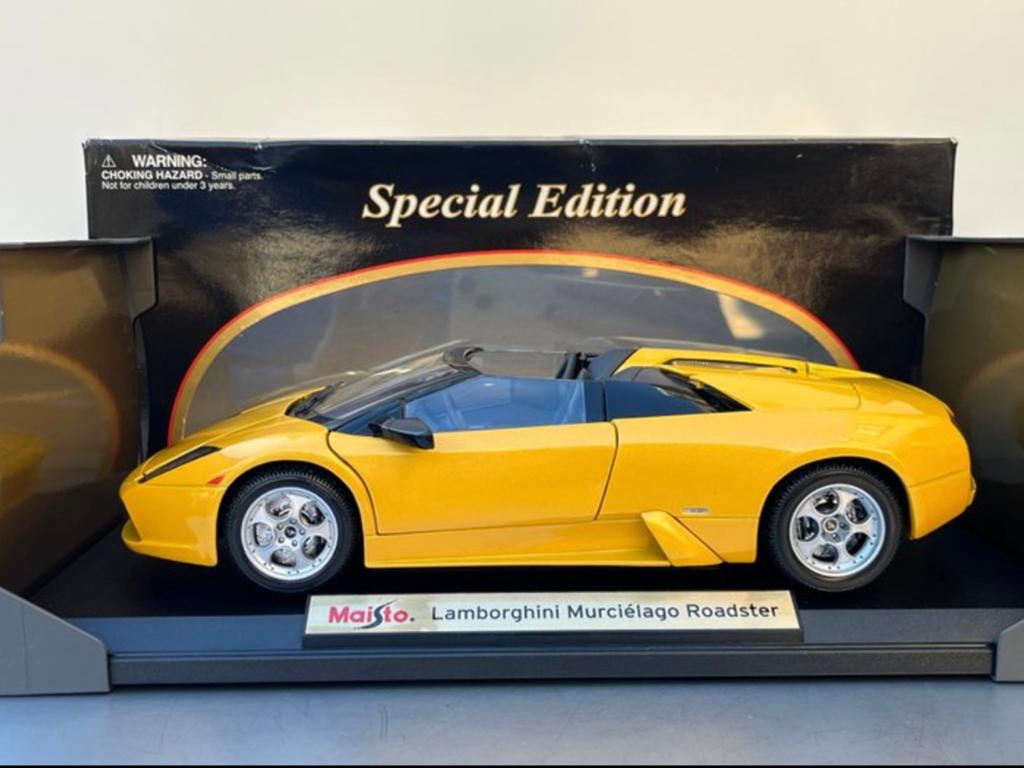 Automodel Lamborgini Murcielago schaal 1:18, Ophalen of Verzenden, Zo goed als nieuw, Auto, Maisto