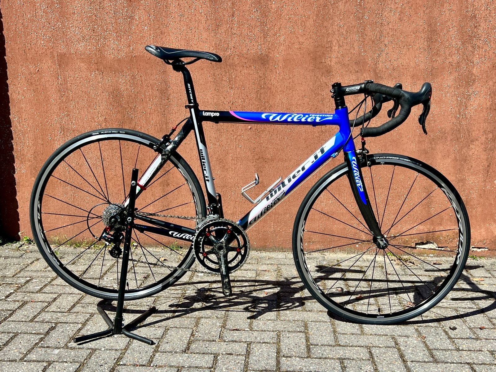 Wilier Lampre Team Edition | mt. 54 | Campagnolo Centaur, 28 inch, Velgrem, Aluminium, Zo goed als nieuw