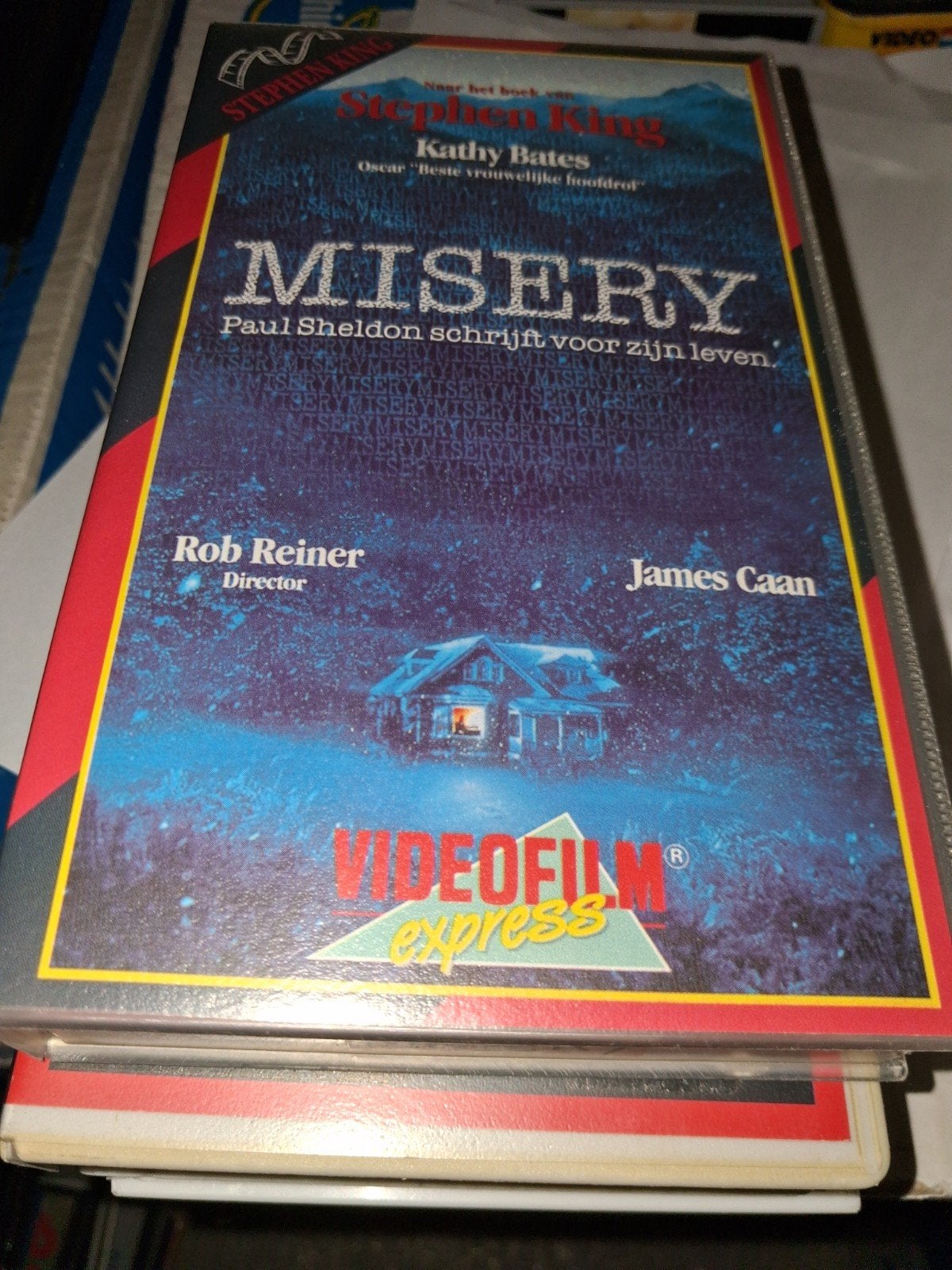 Vhs  - Misery, Alle leeftijden, Ophalen of Verzenden, Zo goed als nieuw