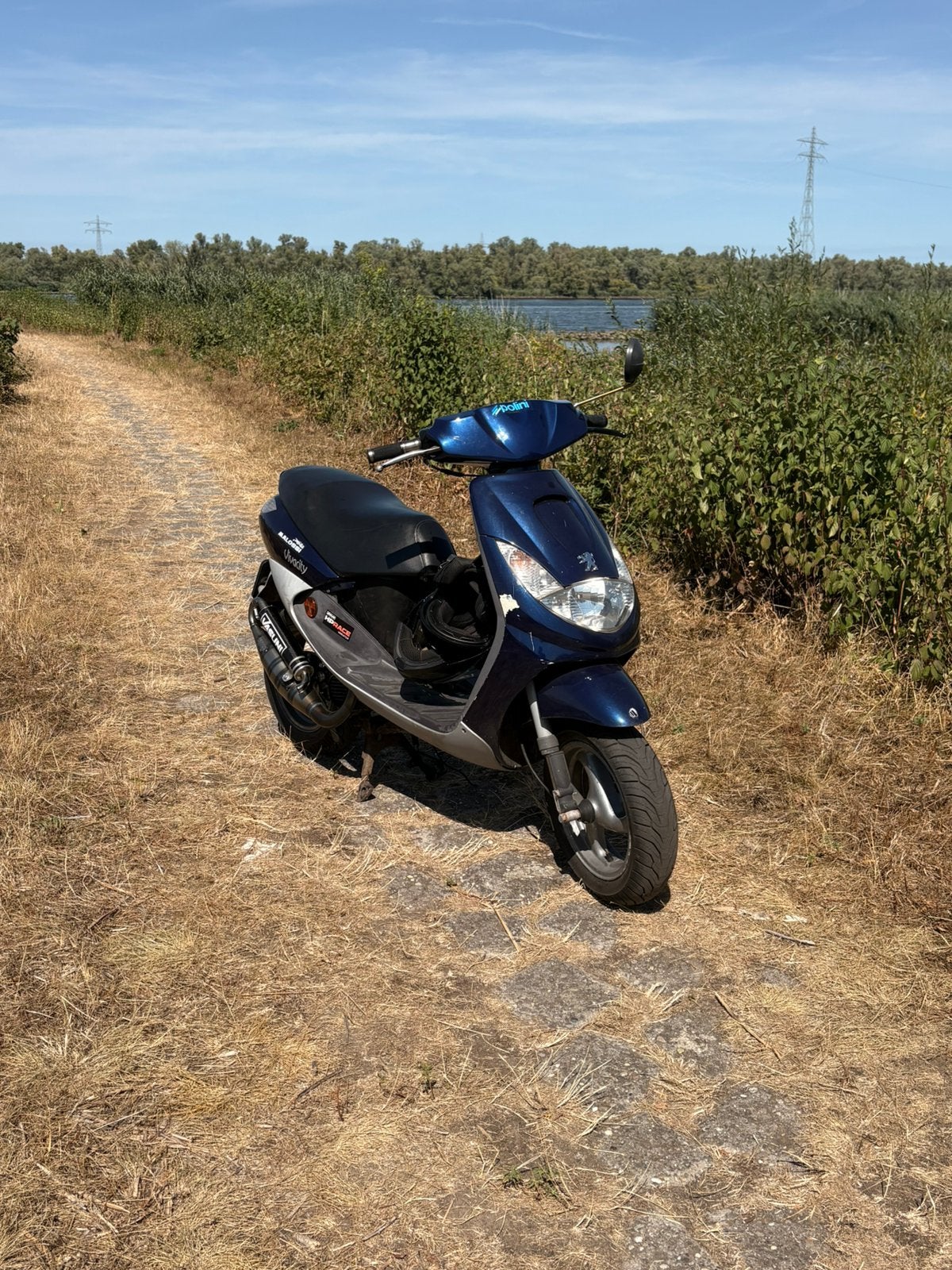 Vivacity 70cc malossi raket, Fietsen en Brommers, Scooters | Peugeot, Ophalen, Tweetakt, Gebruikt, Maximaal 45 km/u
