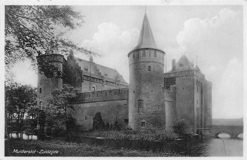 300-143-001 Muiden Muiderslot, Verzamelen, Verzenden, Voor 1920, Noord-Holland