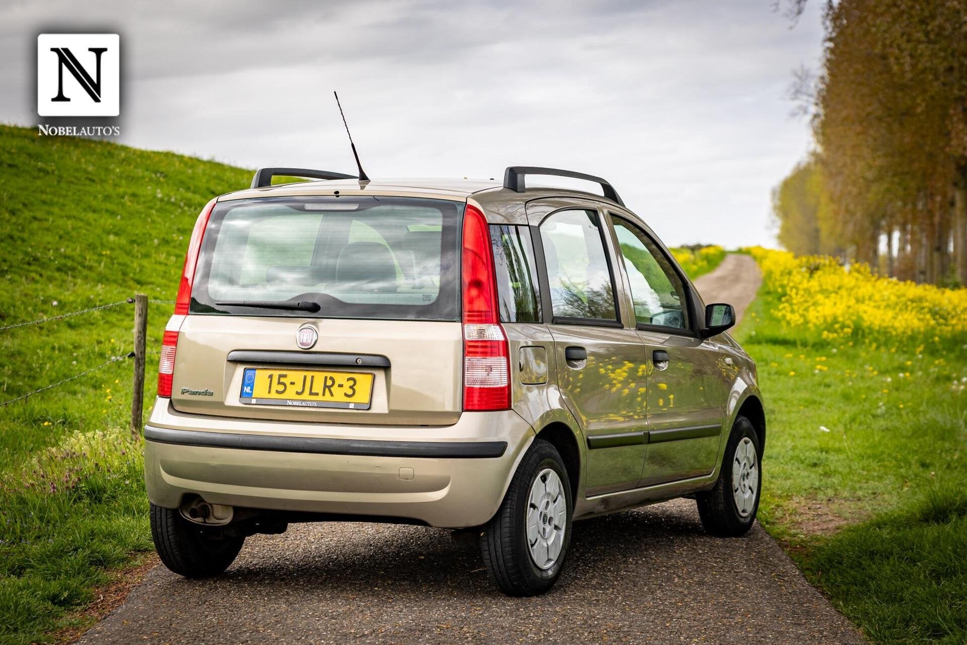 Fiat Panda 1.2 Perlina |Automaat|Airco|Nap|Pioneer|APK 8-27!, Voorwielaandrijving, Gebruikt, 1242 cc, Beige