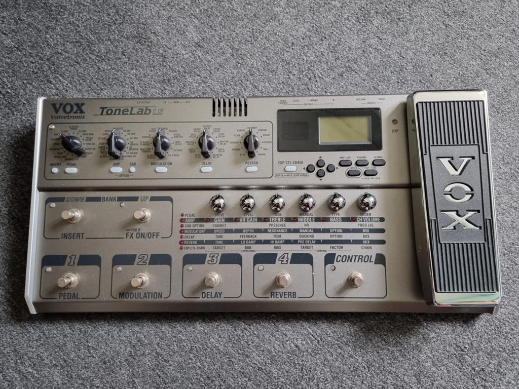 Vox Tonelab LE + professionele flightcase, Muziek en Instrumenten, Effecten, Ophalen of Verzenden