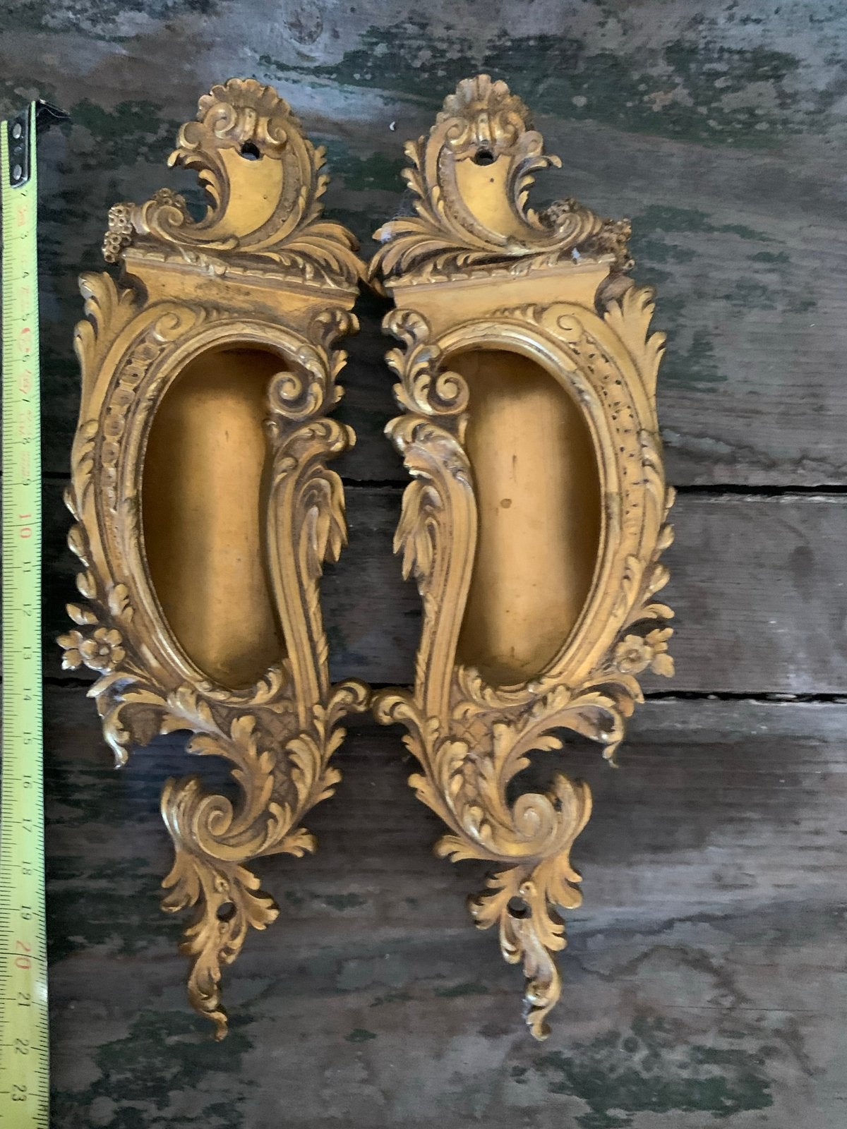 Antiek H. Dandois Deurbeslag - Verguld Brons, Antiek en Kunst, Ophalen of Verzenden