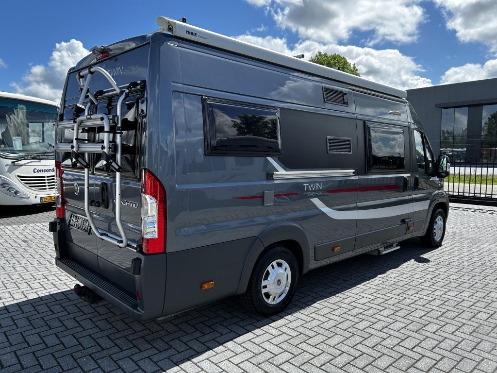 Fiat Adria Twin 640 SLX Enkele-bedden/Euro-5/2015/6.4M/Airco, Caravans en Kamperen, Campers, Buscamper of Camperbus, Fiat, Bedrijf