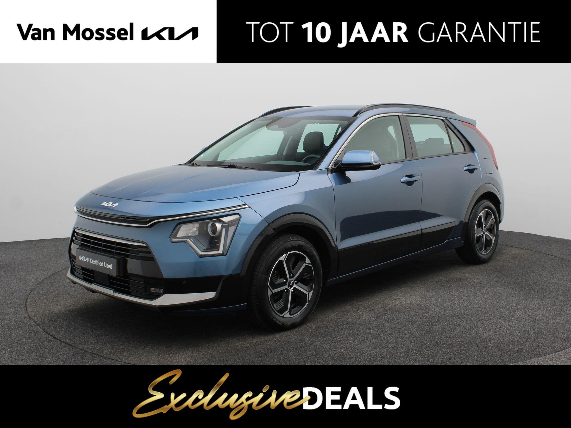 Kia Niro 1.6 GDi Hybrid ExecutiveLine, Auto's, Euro 6, Blauw, Origineel Nederlands, SUV of Terreinwagen