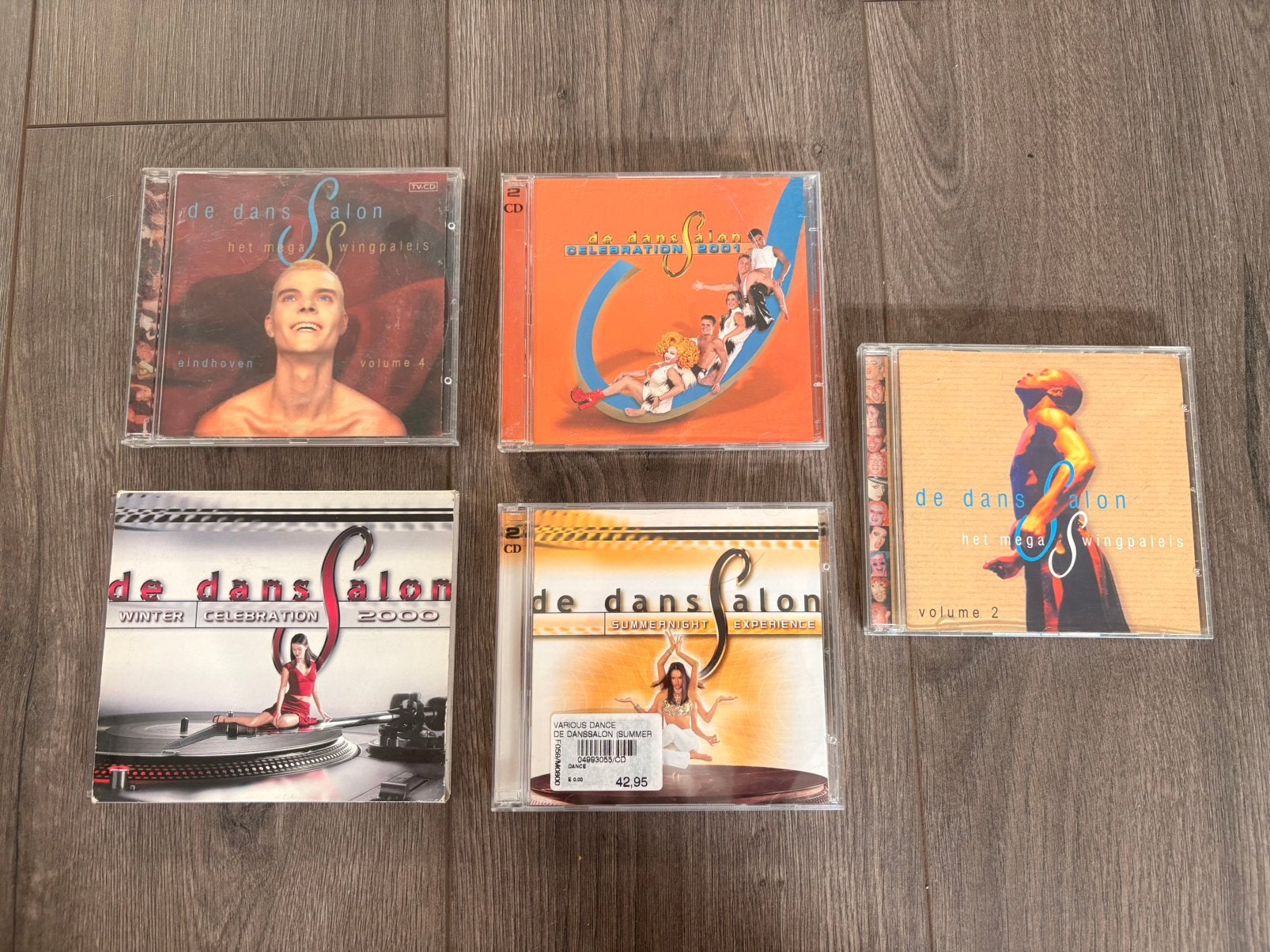 5x DansSalon, Cd's en Dvd's, Ophalen of Verzenden, Gebruikt