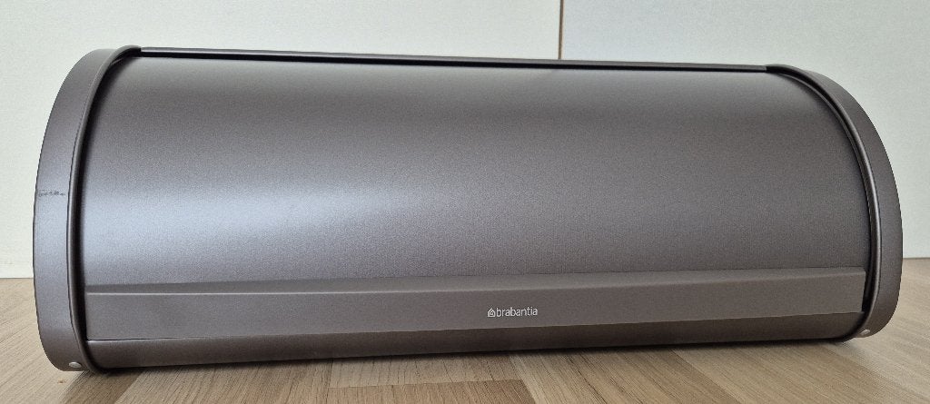 Brabantia Broodtrommel, Ophalen, Gebruikt, Zilver, Metaal