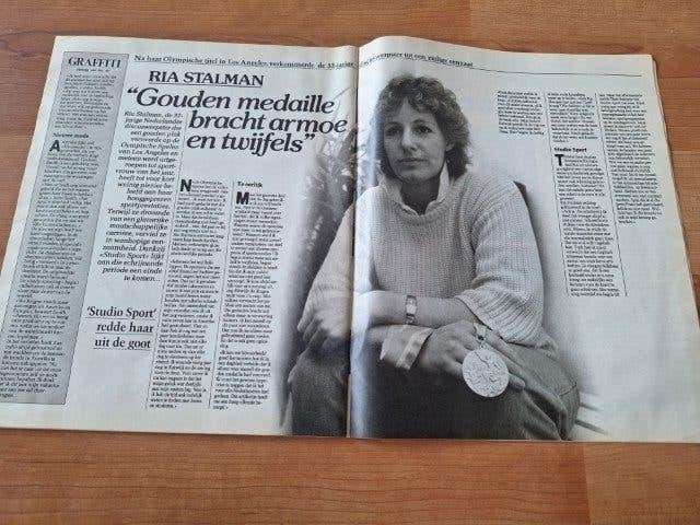 Kwik 1985 Ria Stalman Farrah Fawcett Cheryl Tiegs Beatles, Ophalen of Verzenden, 1980 tot heden, Buitenland, Tijdschrift