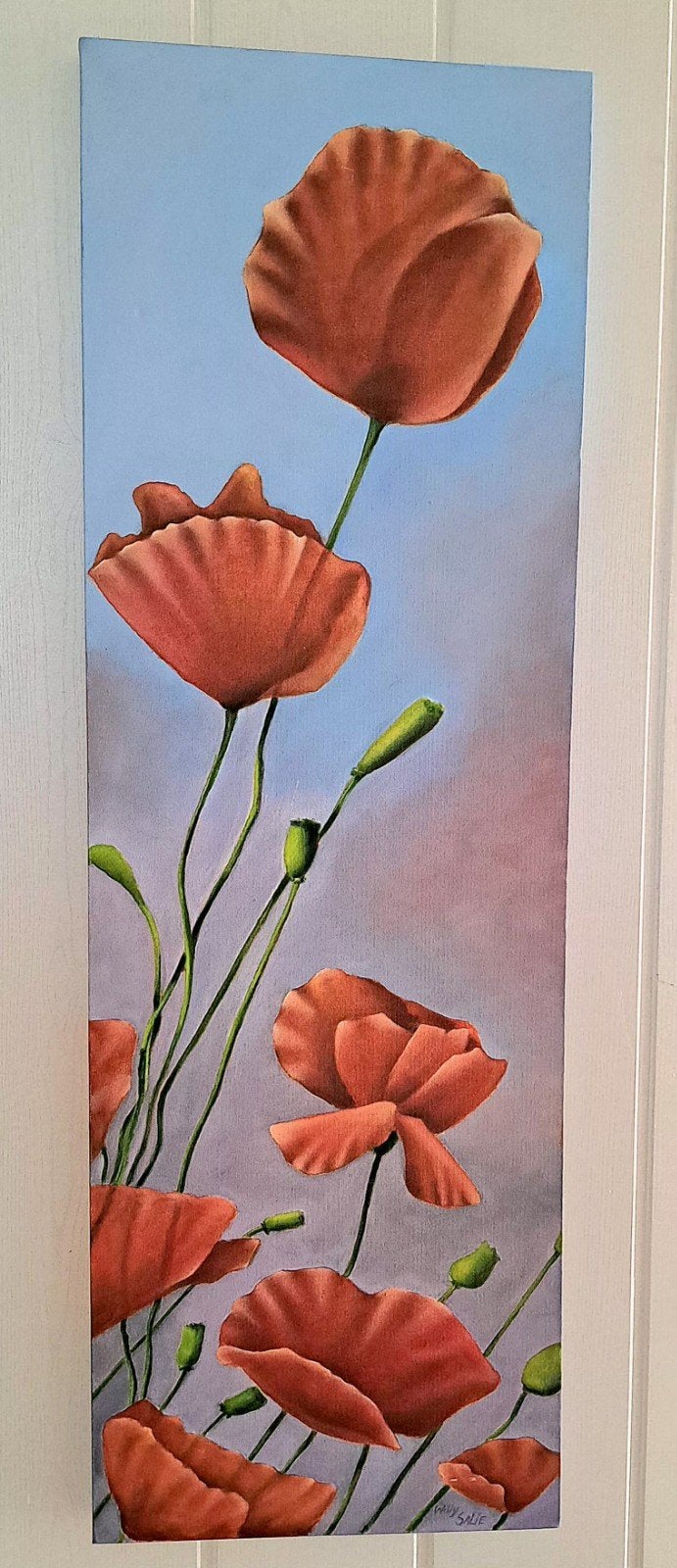 Klaprozen, Antiek en Kunst, Kunst | Schilderijen | Klassiek, Ophalen