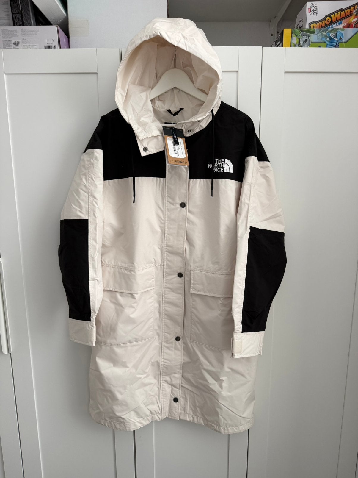 The North Face Reign On relaxed fit parka (dames) maat M, Ophalen of Verzenden, Nieuw, Maat 38/40 (M), Wit
