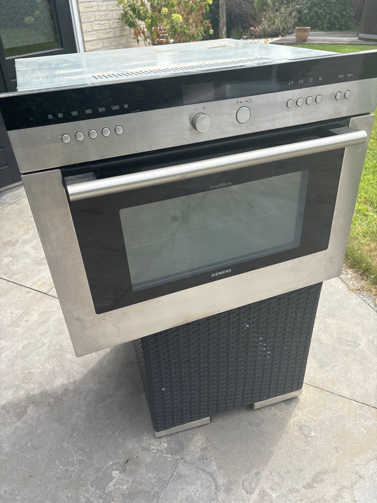 Siemens InnoWave inbouw combimagnetron, Ophalen, Combimagnetron, Gebruikt, 60 cm of meer