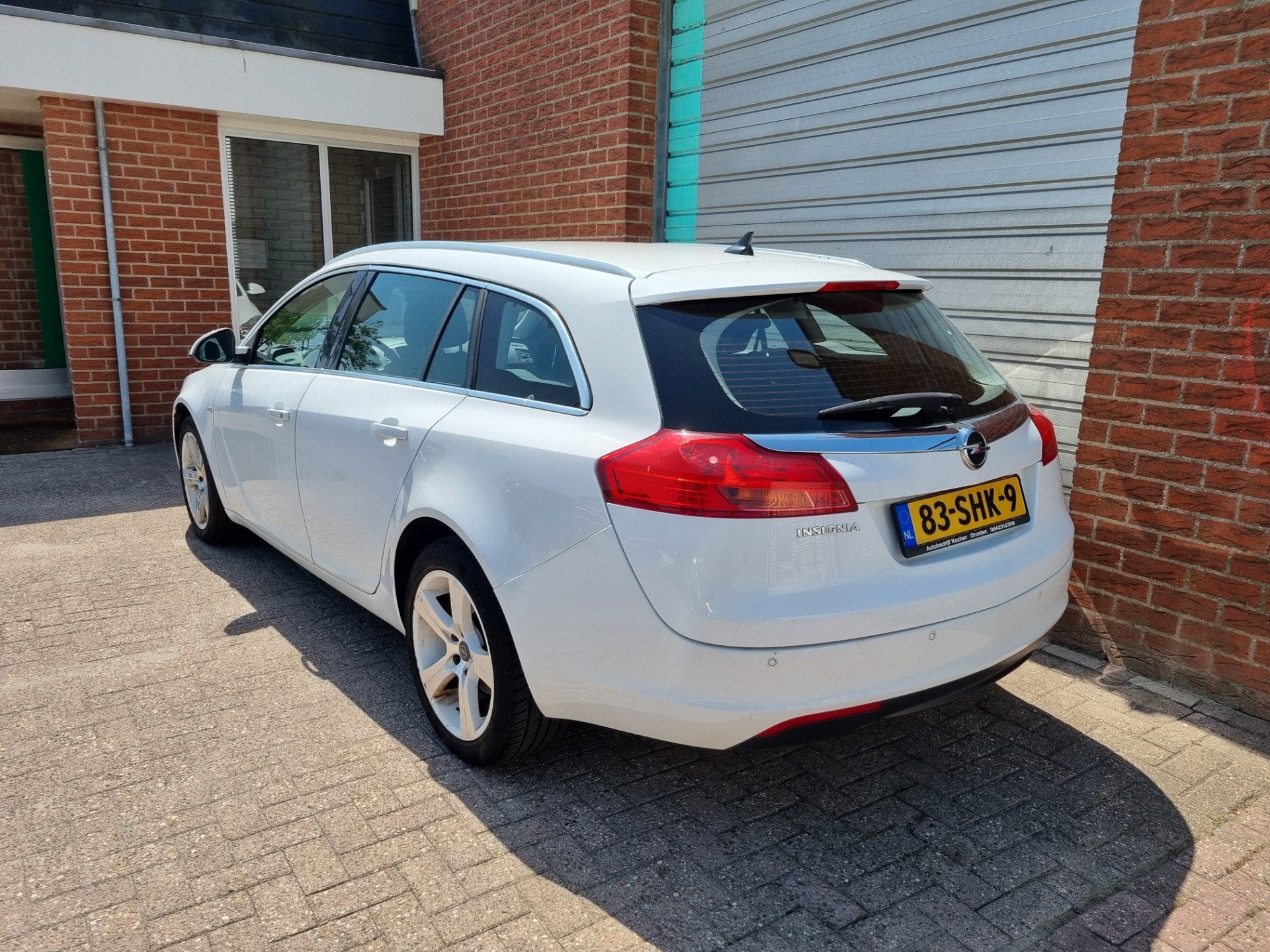 Opel Insignia Sports Tourer 1.4 Turbo EcoFLEX Navi! Bj:2011, Auto's, Gebruikt, 4 cilinders, Wit, Origineel Nederlands