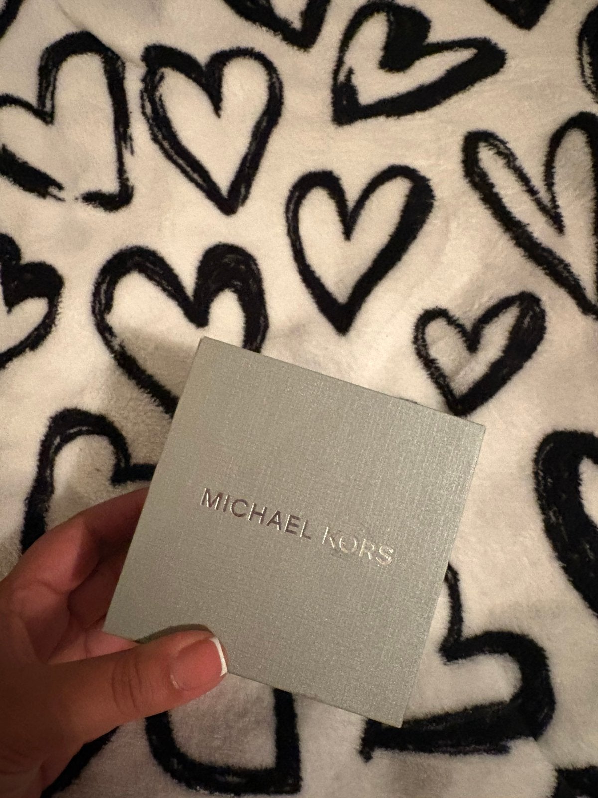 Michael Kors Ring, Ophalen of Verzenden, Nieuw, Zwart, 115 cm of meer
