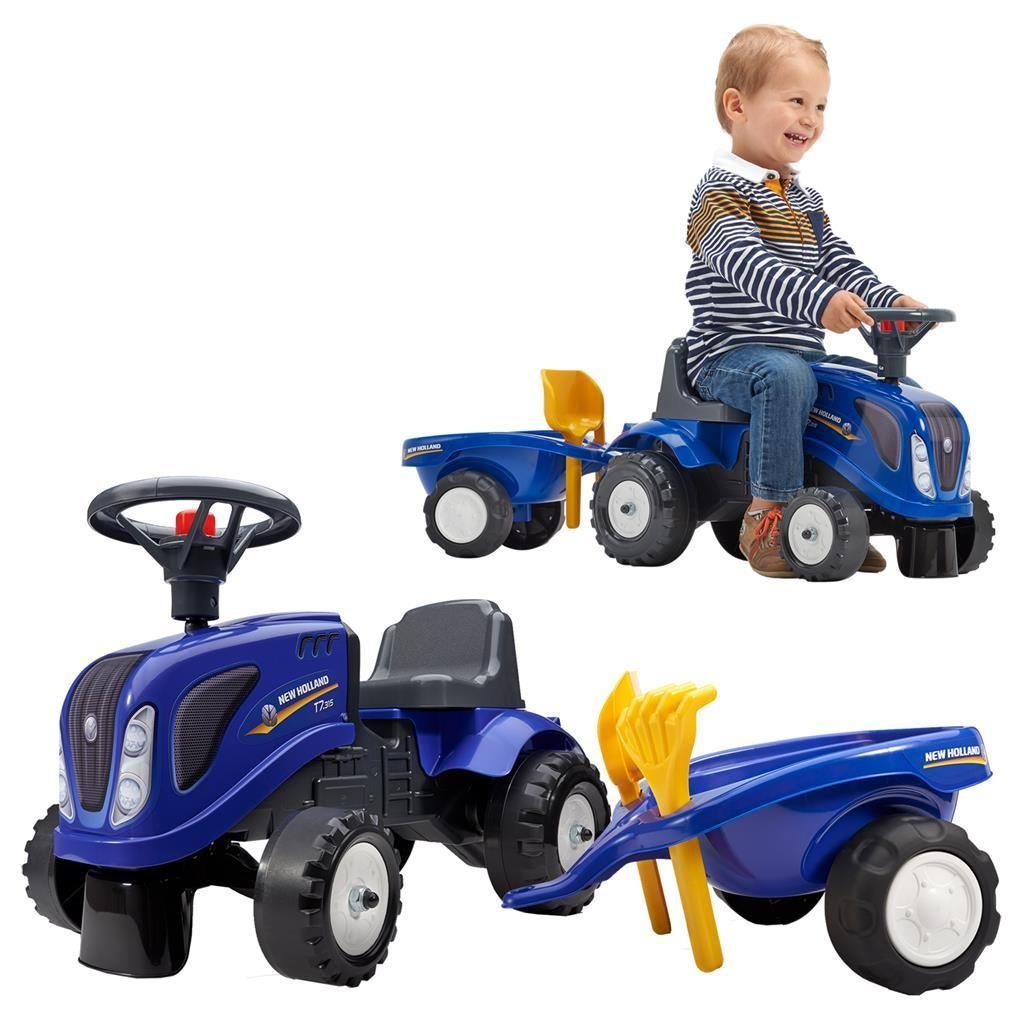 Falk Claas Loop Tractor Set Met Acc. 1+ diverse kleuren, Ophalen of Verzenden, Nieuw, Loopfiets