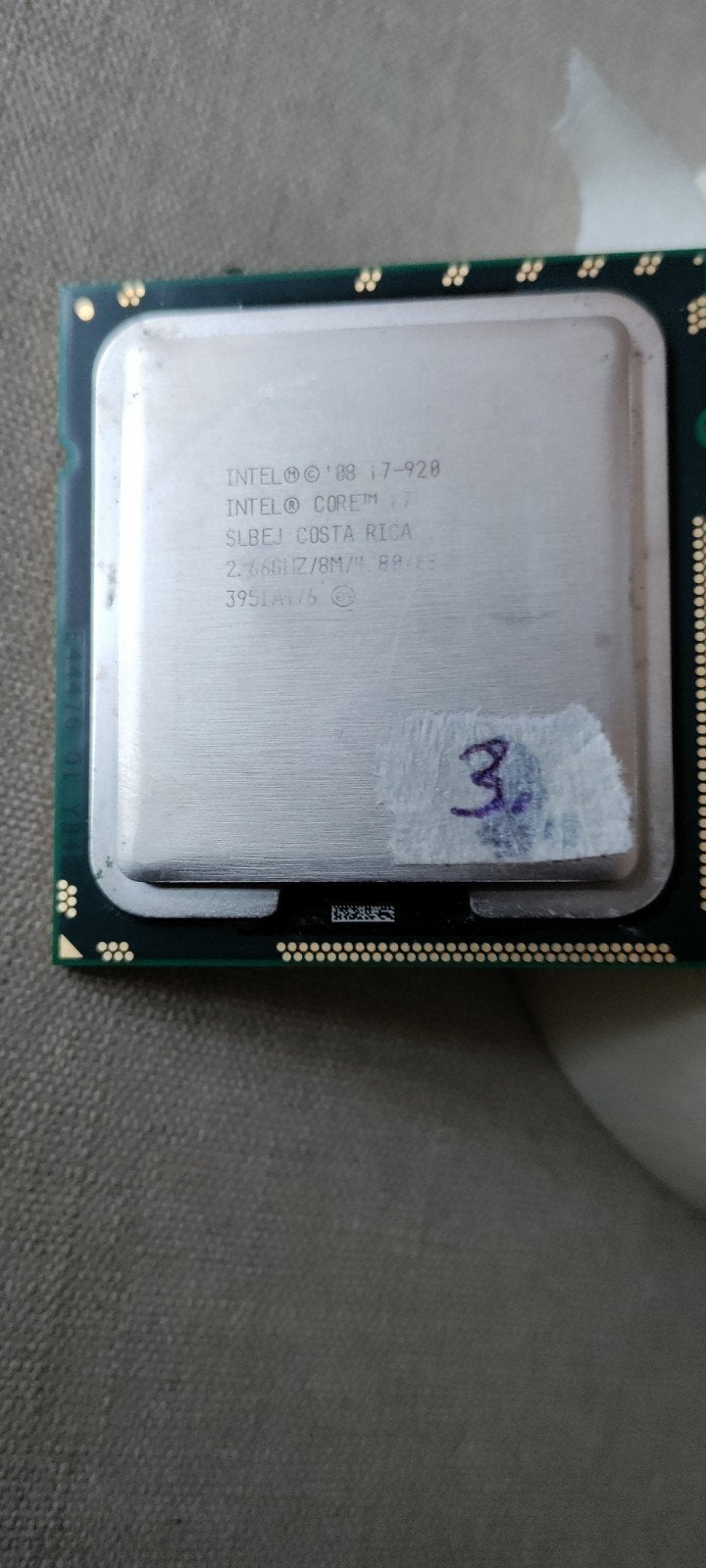 PROCESSOR,Core i7-920,computer,PC,3, Computers en Software, Processors, Ophalen of Verzenden, Zo goed als nieuw, Intel Core i7