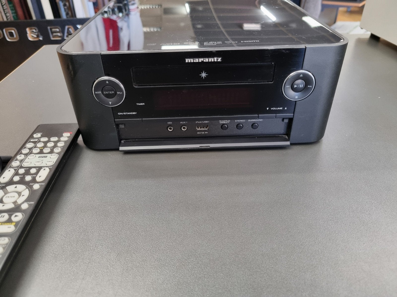 Marantz M-ER803 Blu-ray receiver in Nieuwstaat., Audio, Tv en Foto, Marantz, Verzenden, ., Zo goed als nieuw