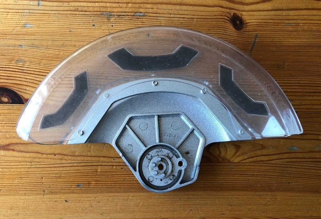 beschermkap afkortzaag, Doe-het-zelf en Verbouw, Gereedschap | Zaagmachines, Nieuw, Ophalen of Verzenden, Afkortzaag, 30 tot 70 mm