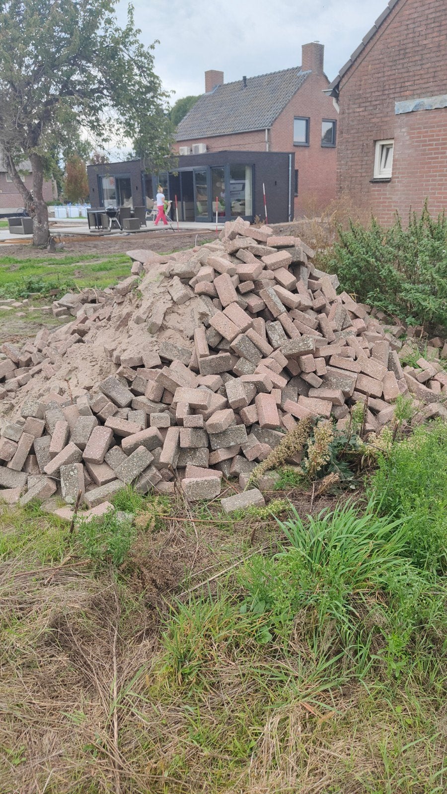 Gratis af te halen: Gebruikte klinkers, 100 liter of meer, Ophalen, Gebruikt, Overige typen
