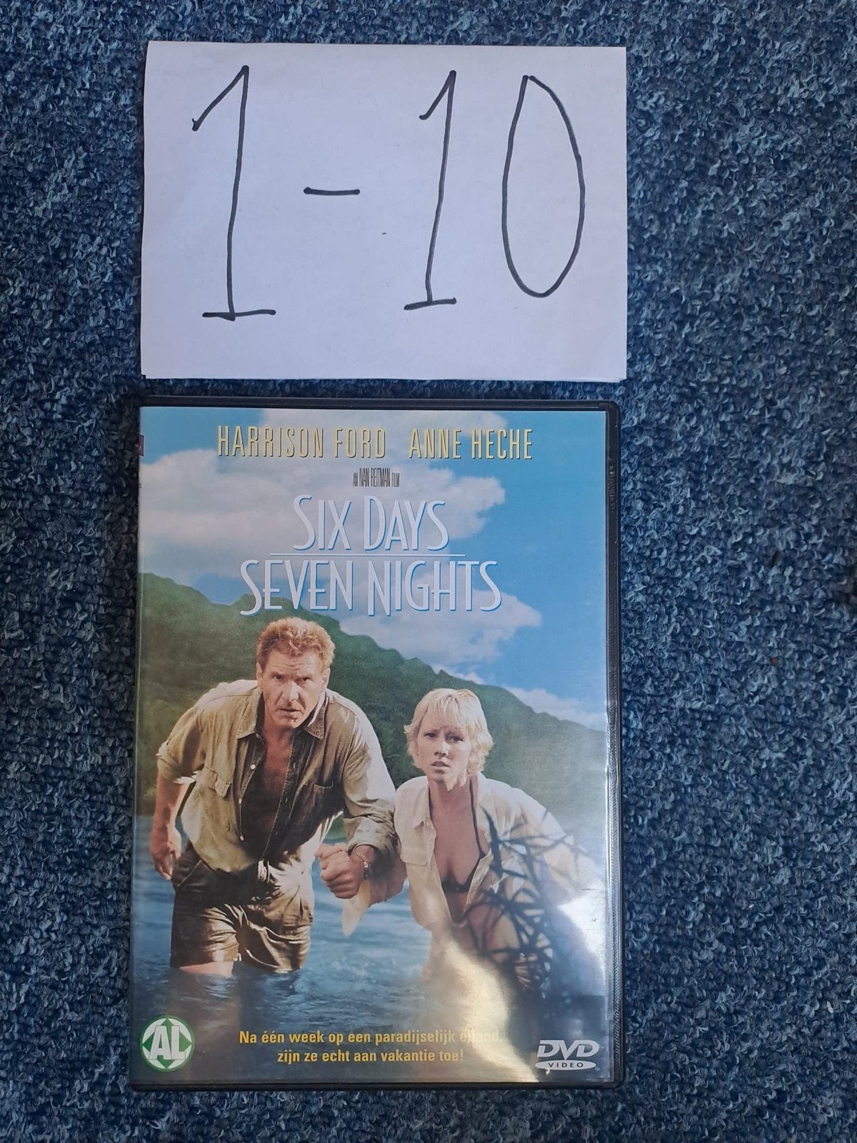 Six Days Seven Nights DVD - Harrison Ford, Anne Heche, Engels, Nederlands, Actie, Ophalen of Verzenden