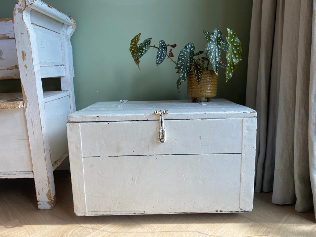 Leuke houten kist, Ophalen, Gebruikt, 50 tot 100 cm, Minder dan 50 cm