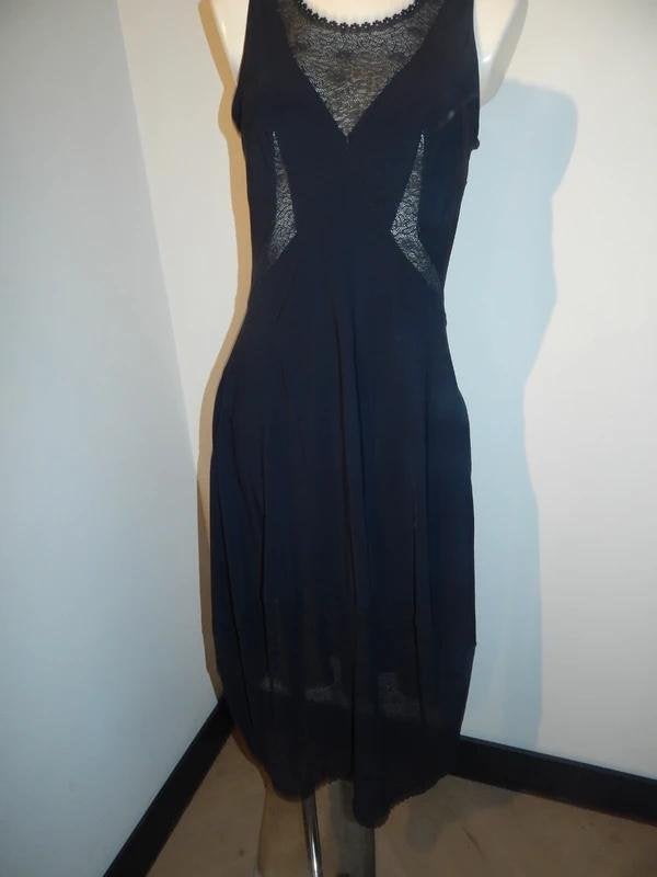 High Use travel stof jurk rok valt bol voile delen sier stof, Kleding | Dames, Maat 38/40 (M), Verzenden, Zwart, Zo goed als nieuw