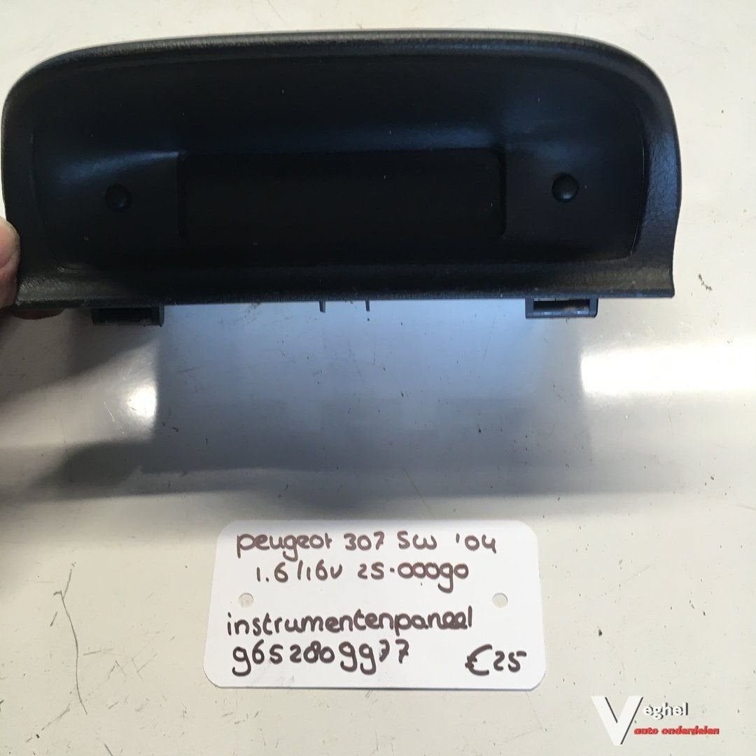 Peugeot 307 sw 1.6 16v 2500090   Instrumentenpaneel  9652809