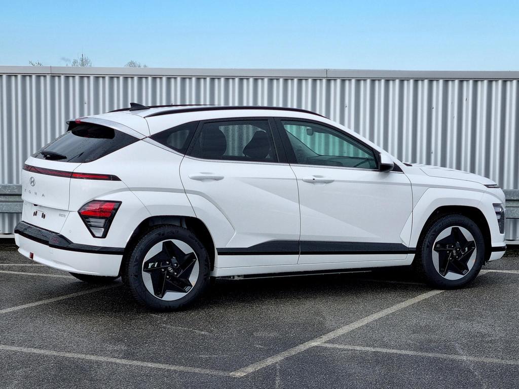 Hyundai KONA Electric Comfort Smart 65.4 kWh WVB / Navigatie, 750 kg, Wit, Kona, 300 kg