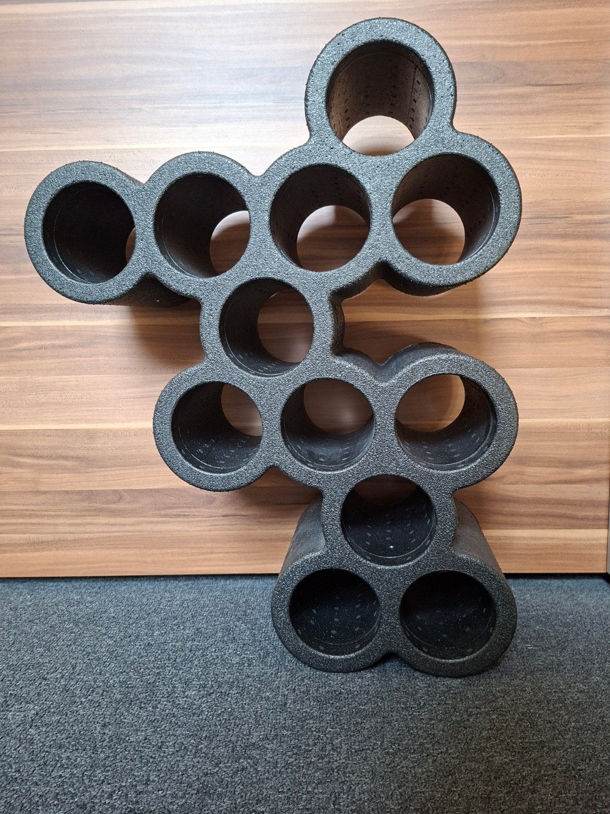 Wijnrek Grape voor 12 flessen - Modern design, Huis en Inrichting, Woonaccessoires | Wijnrekken, Zo goed als nieuw, Overige materialen