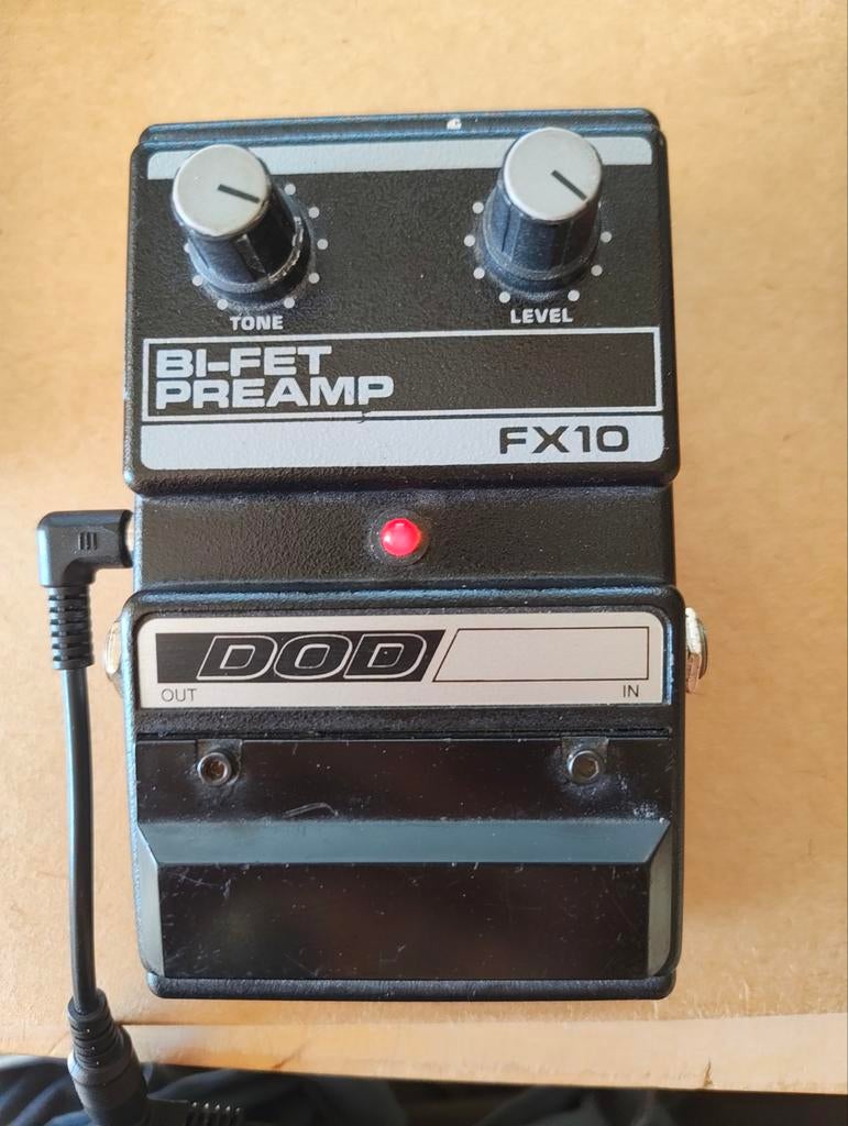 Vintage DOD Bi-Fet Preamp FX10 Gitaar Pedaal, Ophalen of Verzenden, Gebruikt, Overige typen