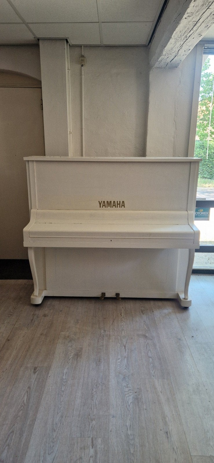 Goetze piano - Wit, Ophalen of Verzenden, Gebruikt, Wit, Piano