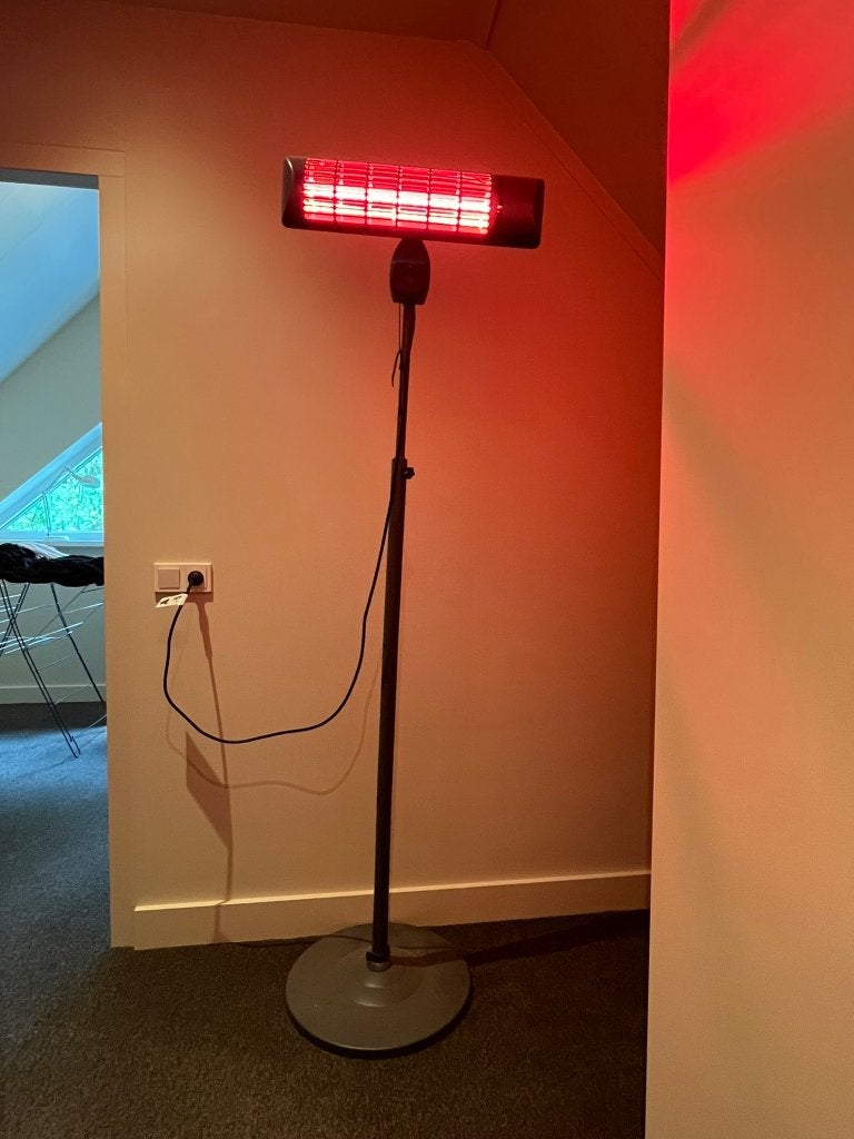 Eurom Q-time Golden 1800S Patioheater, Waterbestendig, Vloer, Zo goed als nieuw, Ophalen