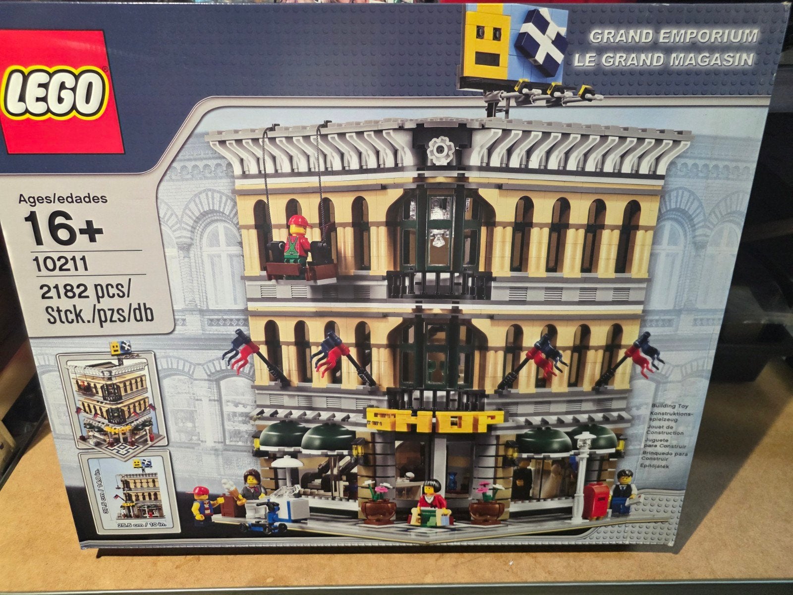 lego grand emporium nieuw in doos., Ophalen, Inclusief accessoires, Lego, Nieuw