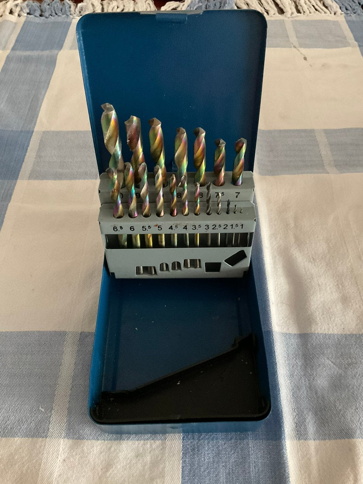 Boren set, Ophalen, Gebruikt