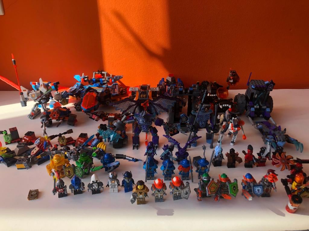 Grote lego Nexo Knights verzameling, Overige thema's, Lego, Ophalen of Verzenden, Zo goed als nieuw
