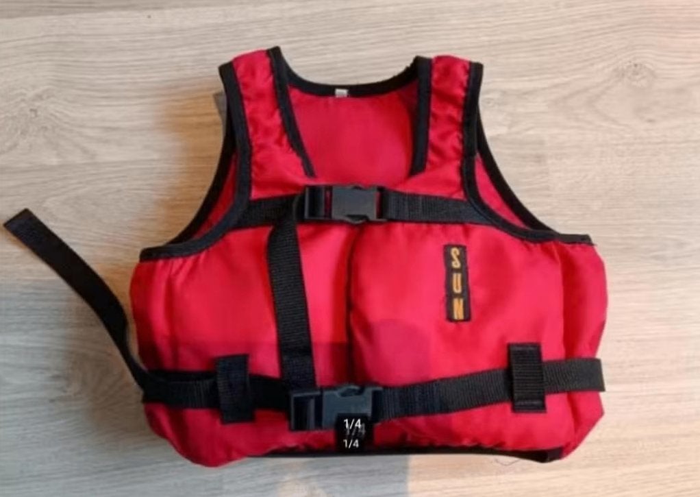 Sun watersportvest maat M tot 50kg (60N) kanovest kayakvest, Watersport en Boten, Gebruikt, Kind, Ophalen of Verzenden, Reddingsvest of Zwemvest