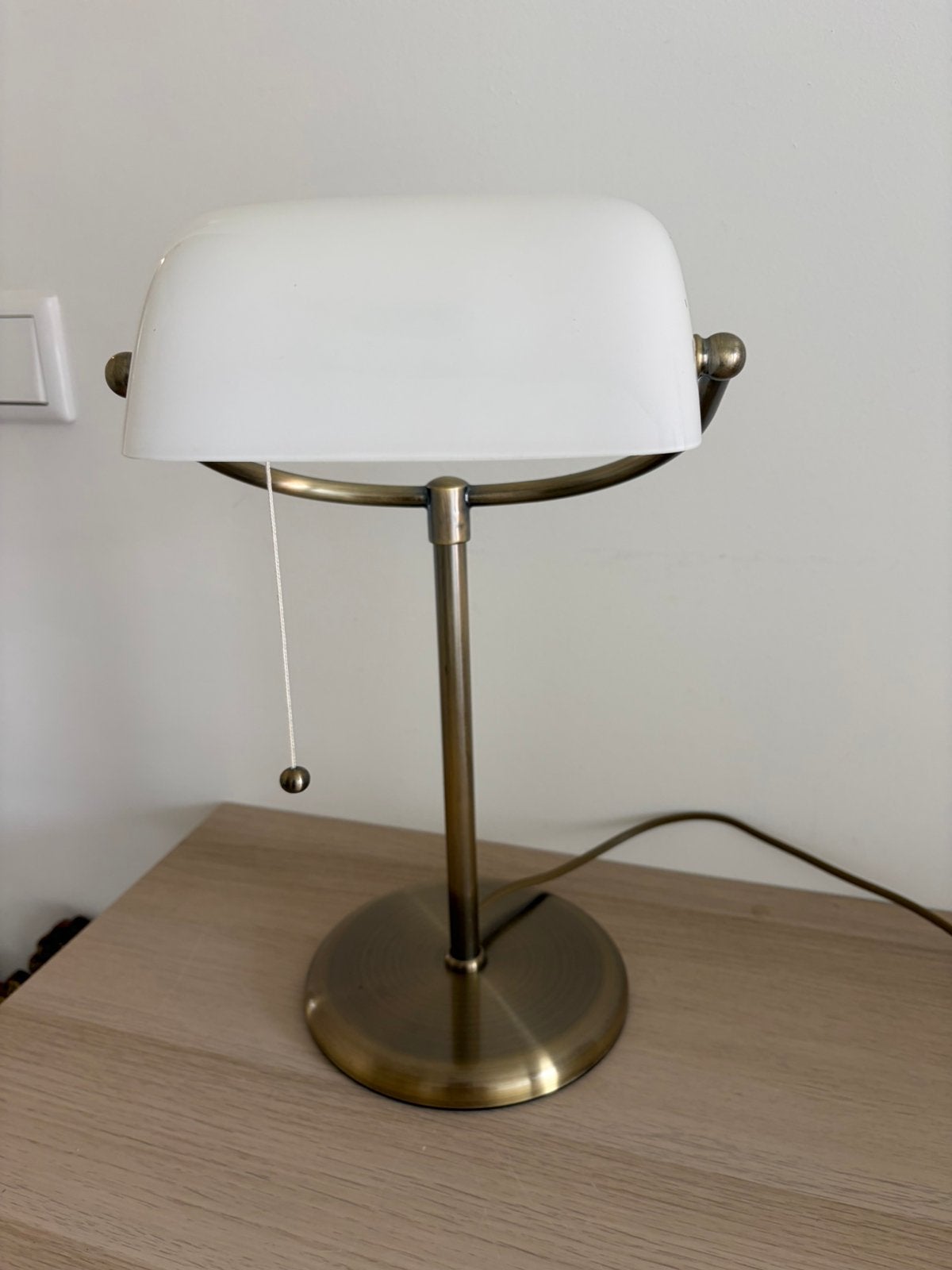 Notaris lamp, Ophalen of Verzenden, Zo goed als nieuw