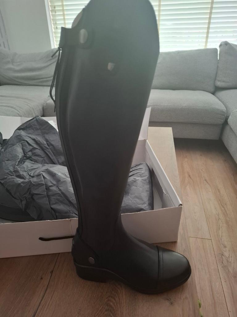 Ongebruike paardrijden laarzen maat 38, Dieren en Toebehoren, Paardrijkleding, Ophalen of Verzenden, Nieuw, Dressuur, Schoeisel