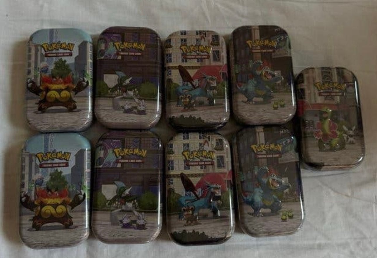 Pokémon TCG Mini Tins (9 stuks) - Nieuw en Geseald, Ophalen of Verzenden, Nieuw, Overige typen