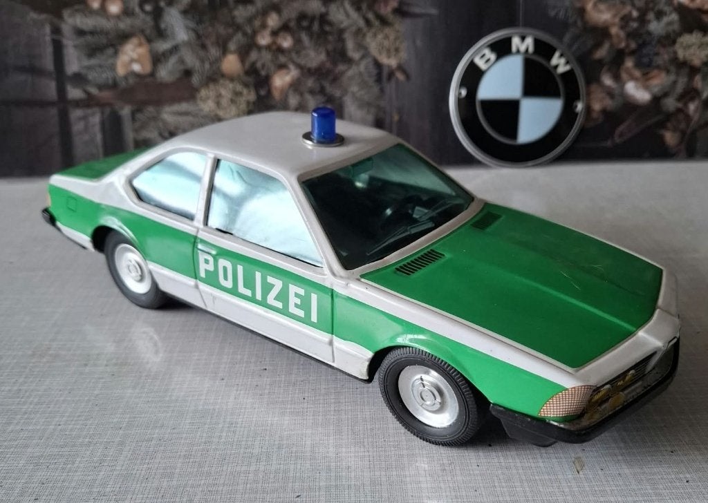 joustra blikken bmw 633  csi 1;16 polizei, Ophalen of Verzenden, Gebruikt, Overige merken