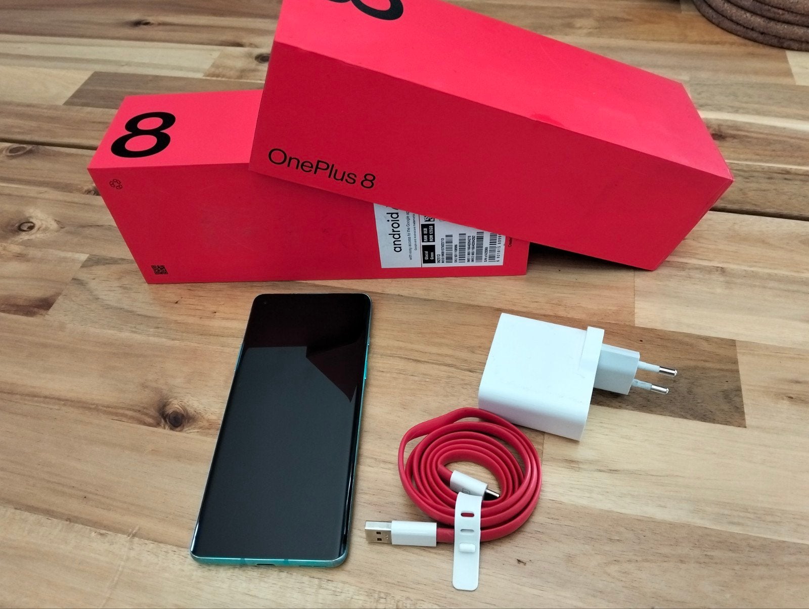 OnePlus 8 128GB Glacial Green, Ophalen of Verzenden, Zo goed als nieuw, Klassiek of Candybar, Zonder simlock