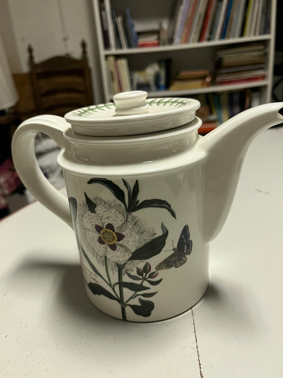 Portmeirion botanic theepot koffiepot Wales, Ophalen of Verzenden, Porselein, Overige stijlen, Overige typen
