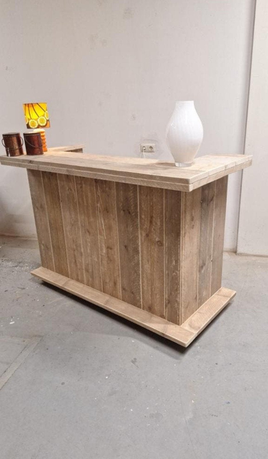 Cocktail shotjes  bar mancave steigerhout douglas bu, Ophalen of Verzenden, Nieuw